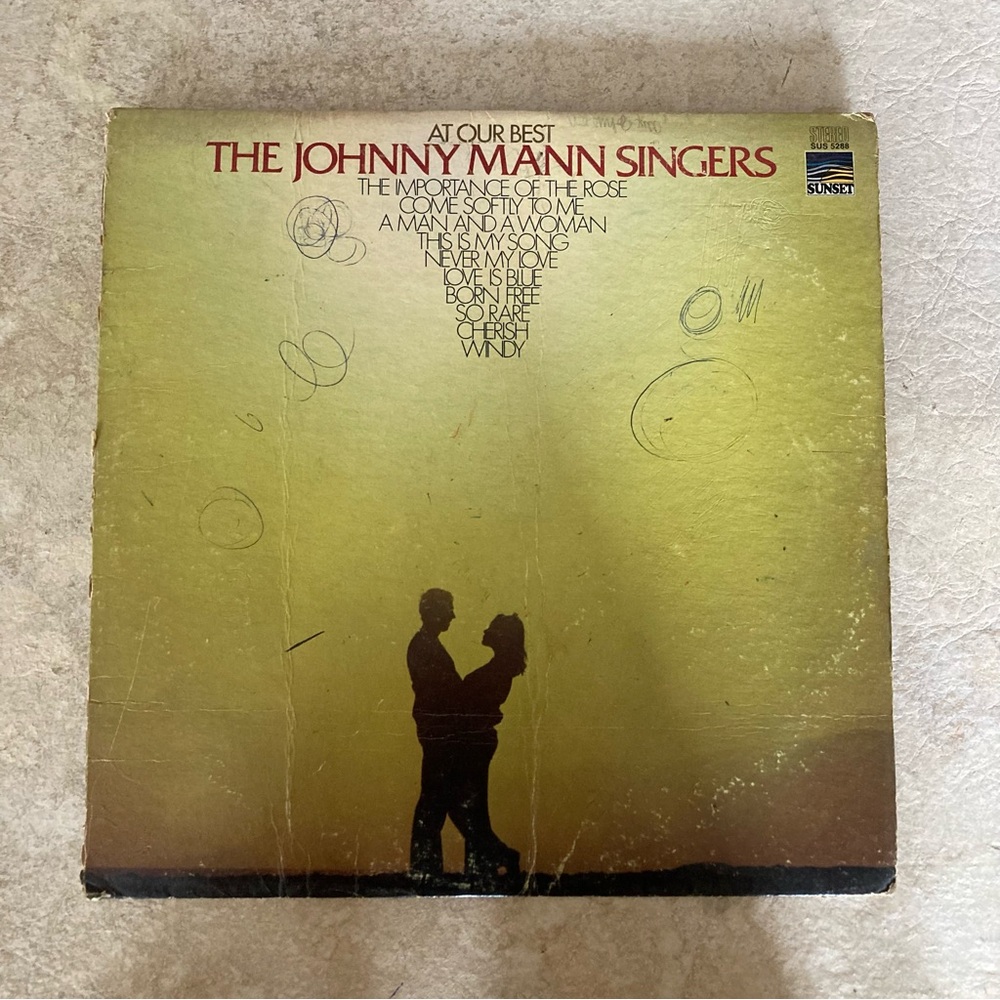 Vintage Johnny Mann Singers At Our Best Record